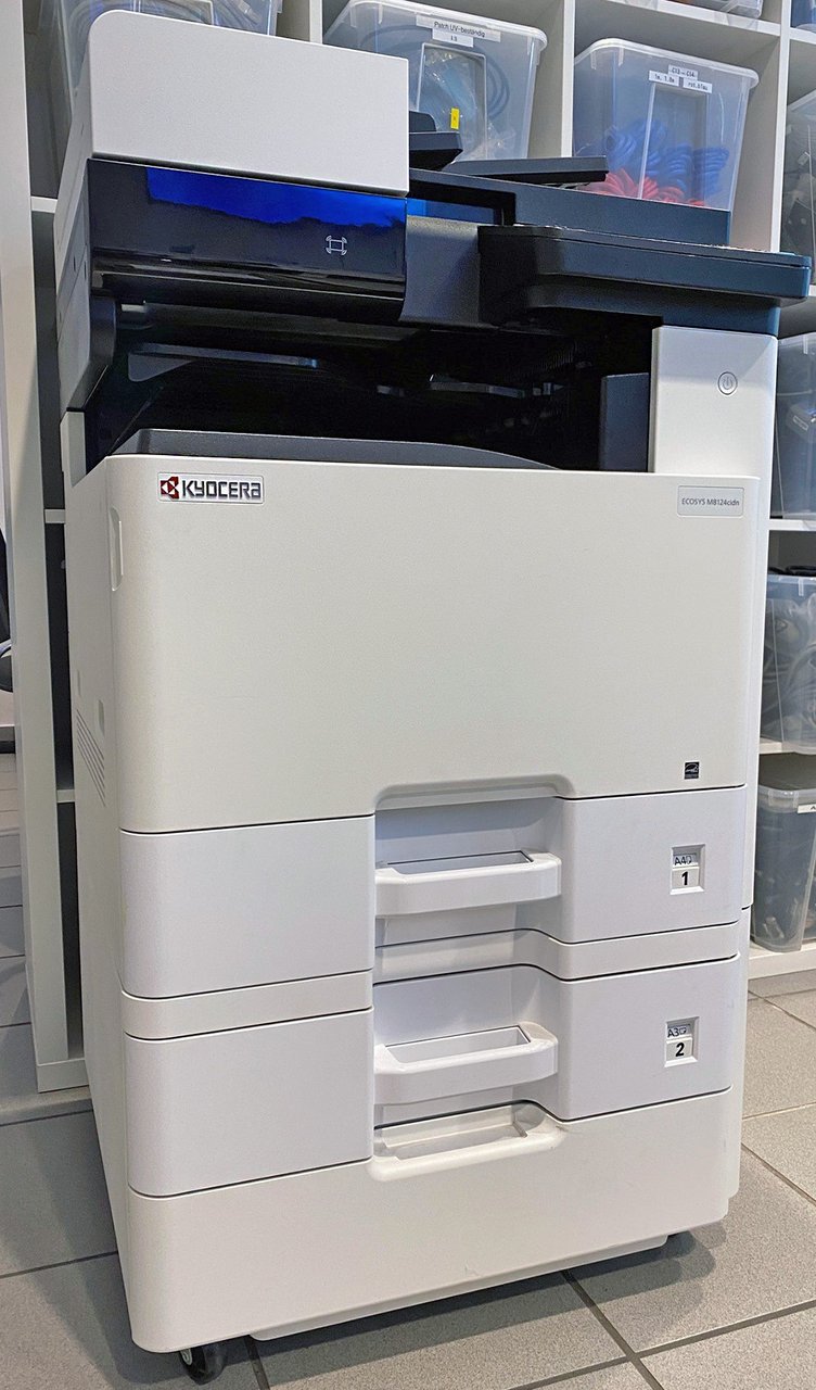 Kyocera ECOSYS M8124cidn: Displaykabel ersetzt