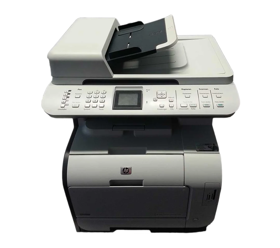 HP CM2320fxi: Fuser getauscht, Einzug repariert