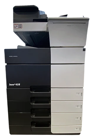 Konica Minolta ineo+ 458 aus dem Reparaturfall