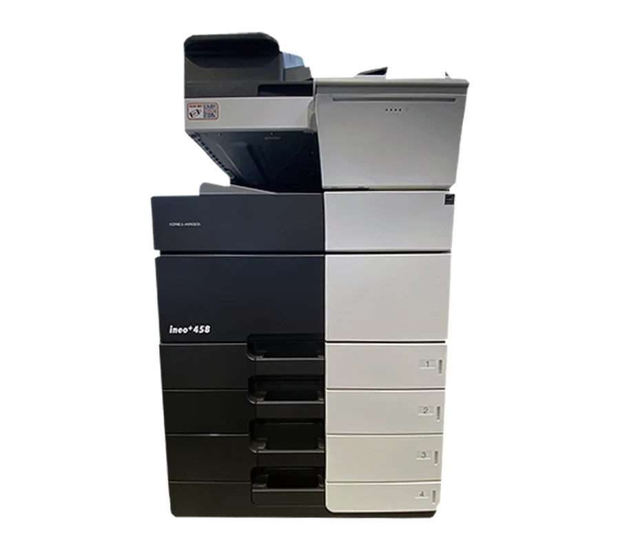 Konica Minolta ineo+ 458: Papiereinzug repariert