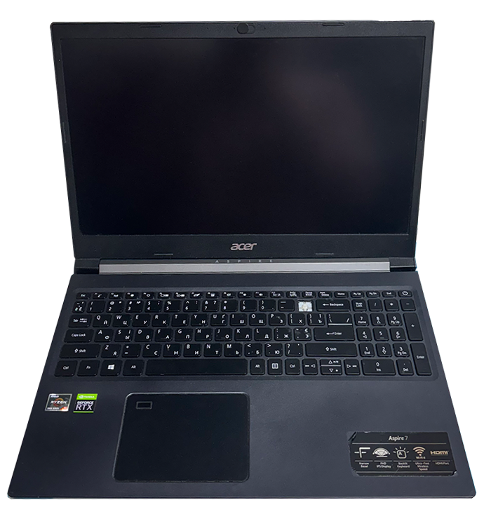 Acer Aspire 7: Scharnier und Lüfter repariert