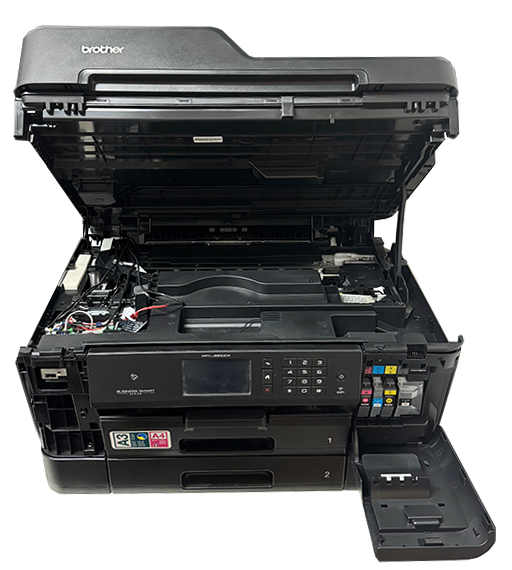 Brother MFC-J6930DW: Verdeckten Papierstau behoben