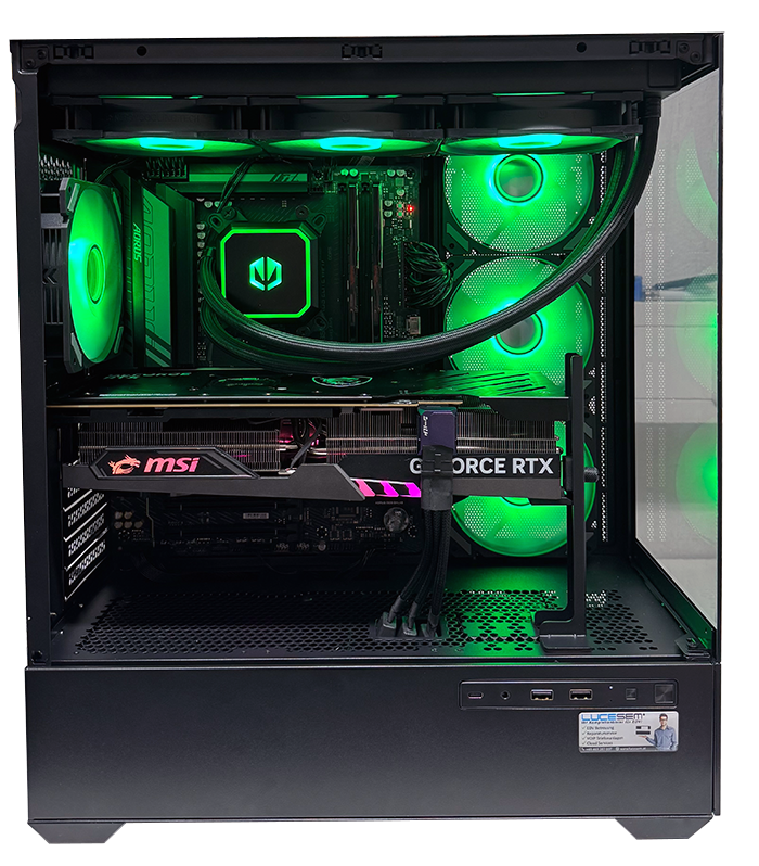 Gaming-PC: BIOS-Reparatur und Kabelmanagement