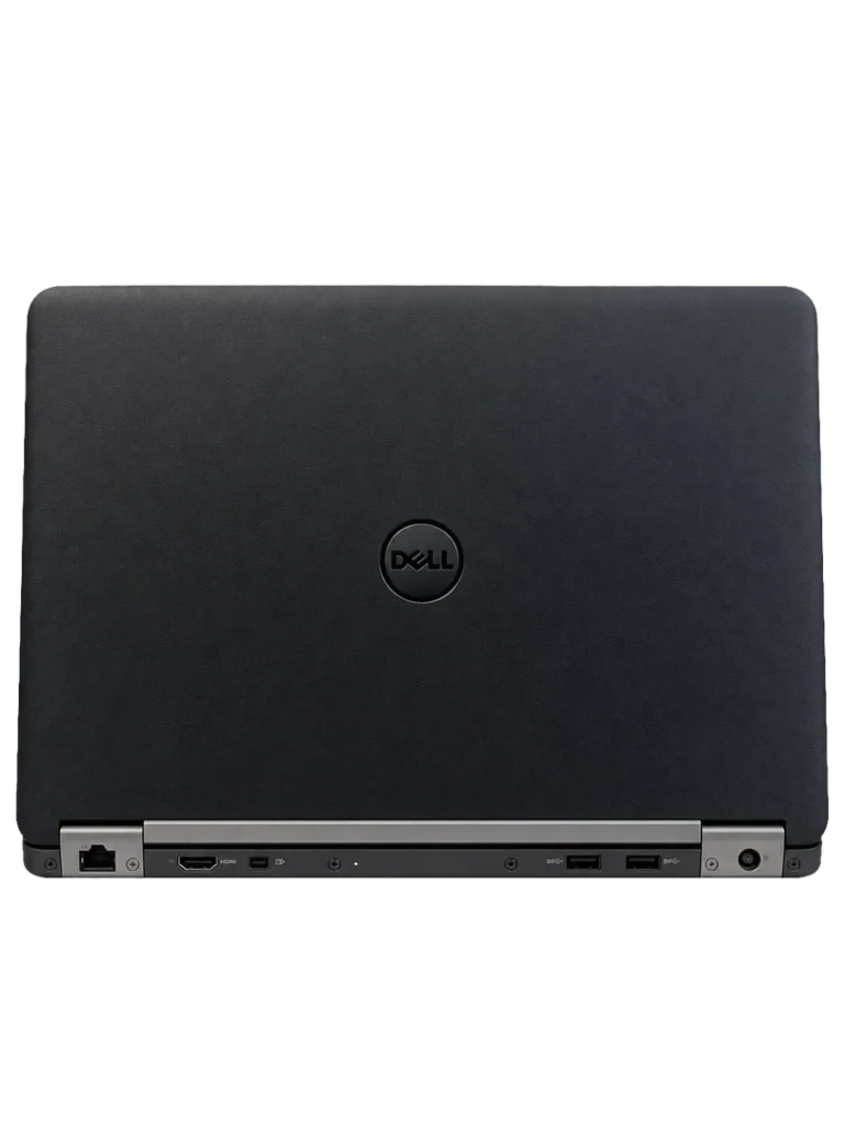 Rückansicht des geschlossenen Dell Latitude E7270
