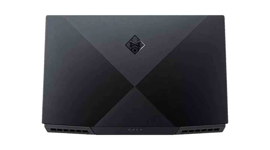 Schwarzes HP OMEN Gaming-Notebook in geschlossener Ansicht