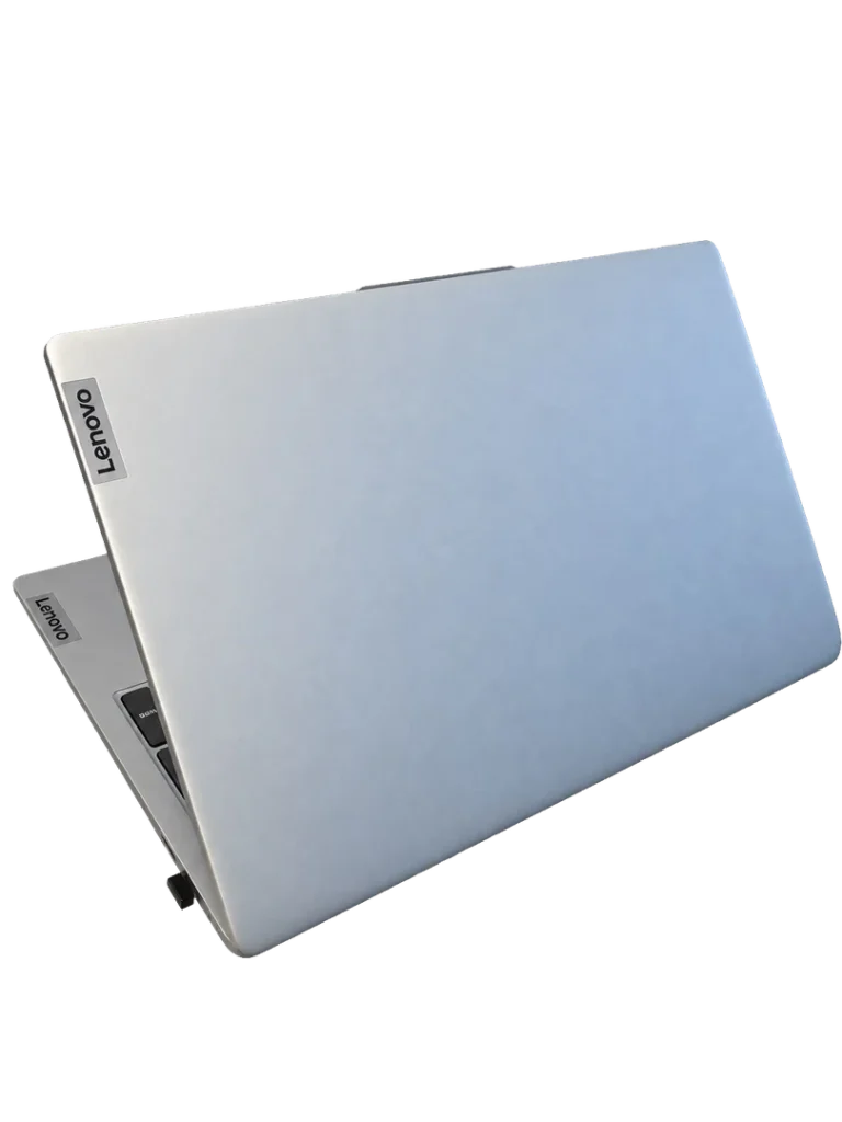 Rückansicht des geöffneten Lenovo IdeaPad Slim 3 15ABR8